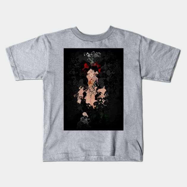 Dark Reflections Kids T-Shirt by ArtisticcK